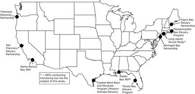 Integrating High-Resolution Coastal Acidification Monitoring Data Across Seven United States Estuaries